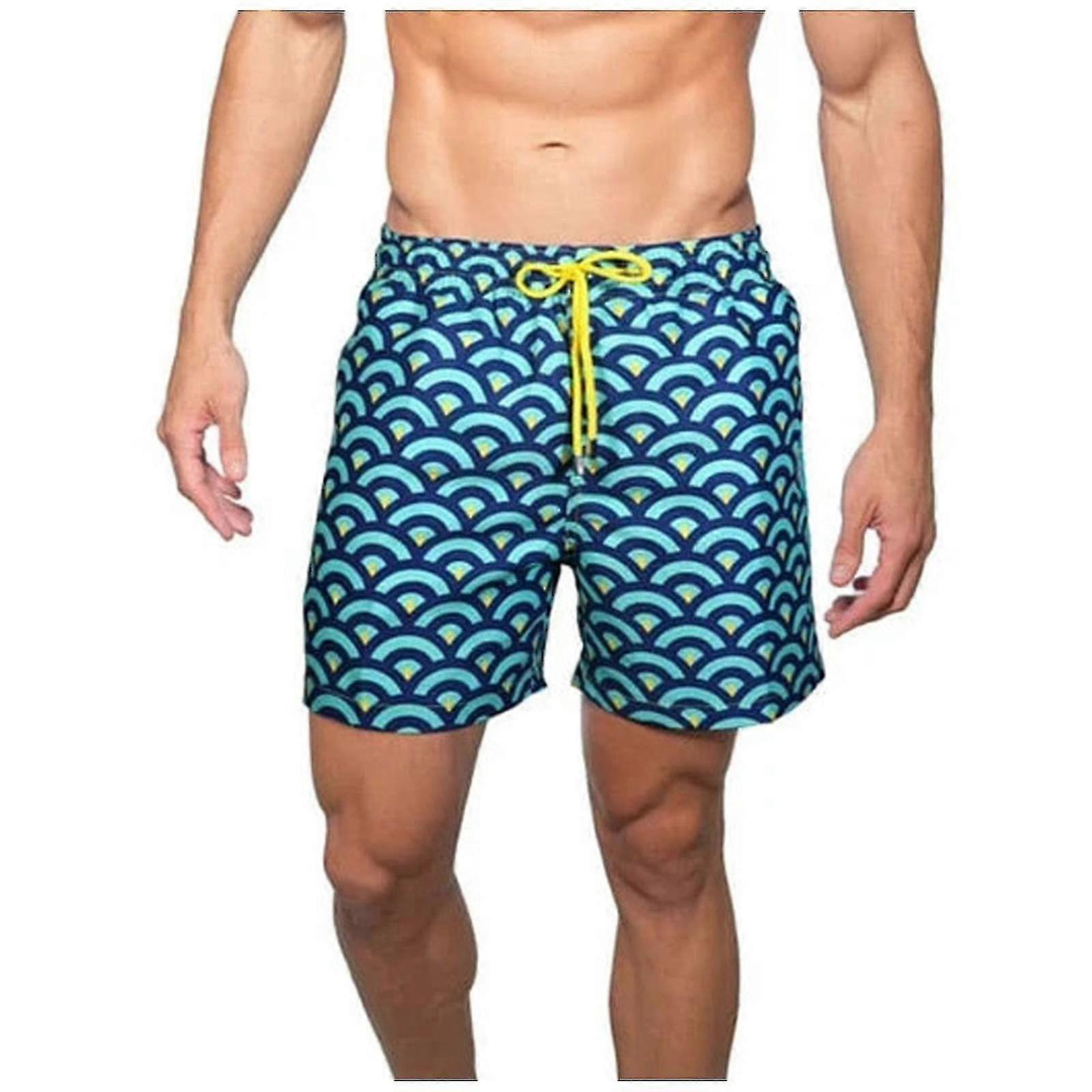 Mens Swim Trunks With Compression Liner