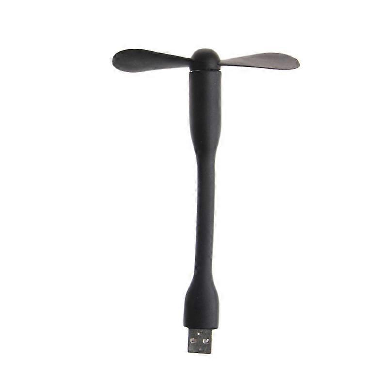 Portable USB Powered Cooling Fan with LED Lights for Laptops & Smartphones