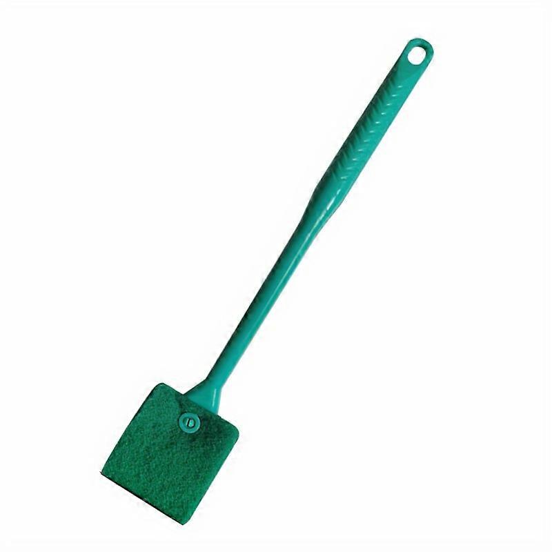 Premium Dual-Action Fish Tank Cleaner - High-Performance Algae Scraper & Safe Glass Brush with Ergonomic Long Handle for Effortless Aquarium Maintenan