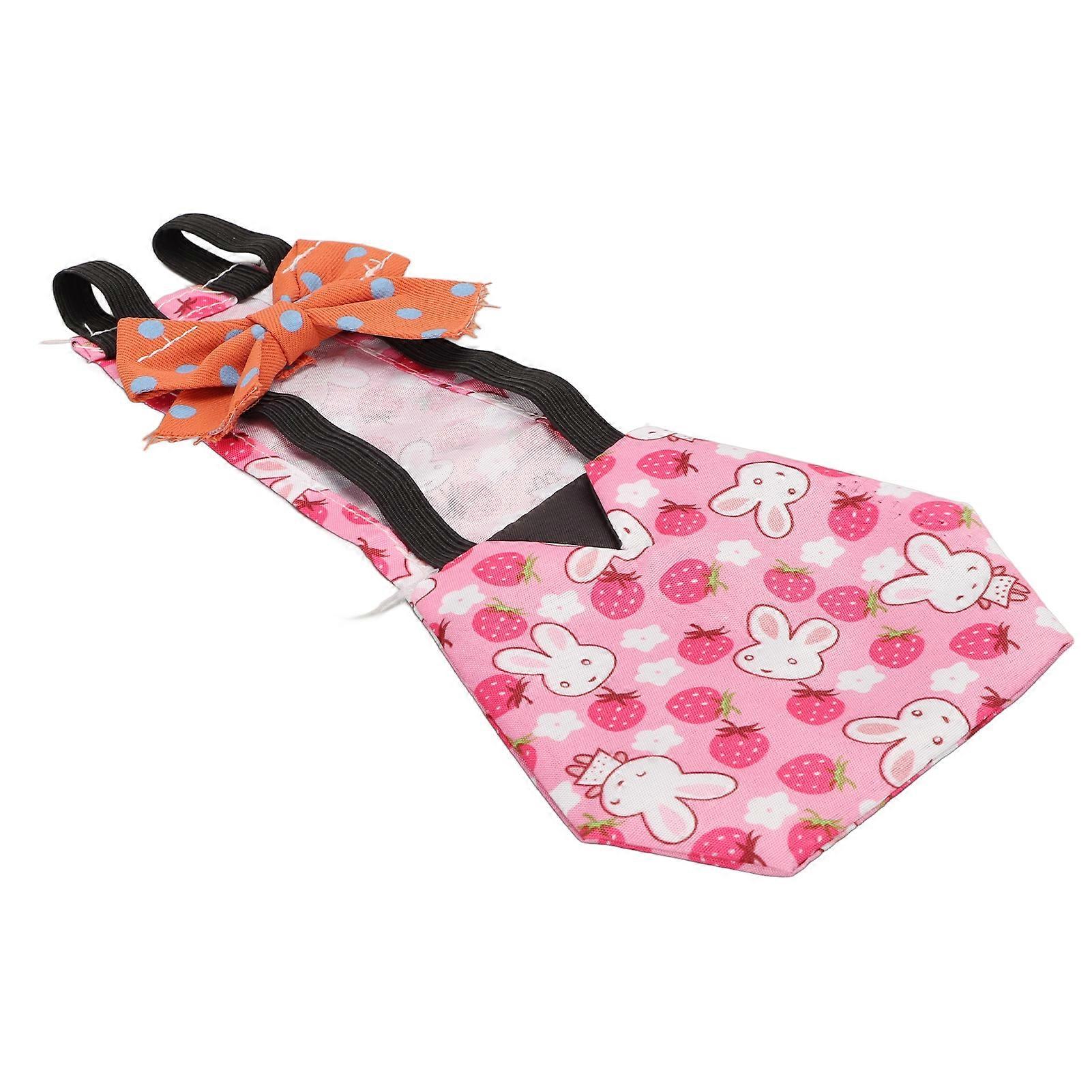 Chicken Diapers Waterproof Leakproof Cute Rabbit Pattern for Poultry Duck M