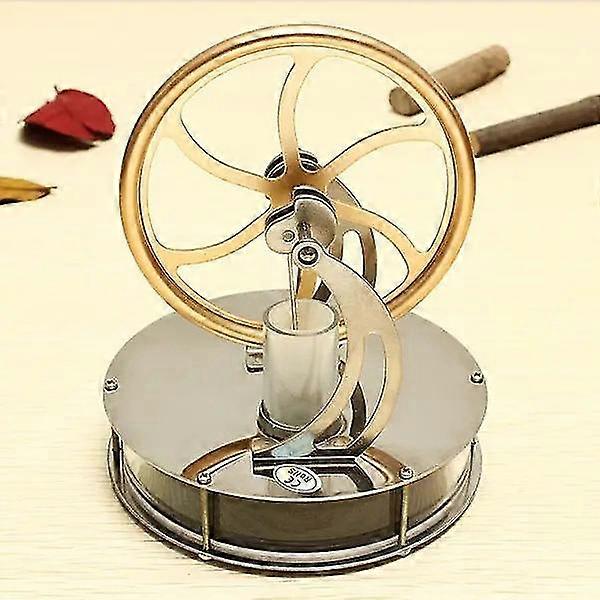 stirling engine low temperature power generator engine for education toy gift gold