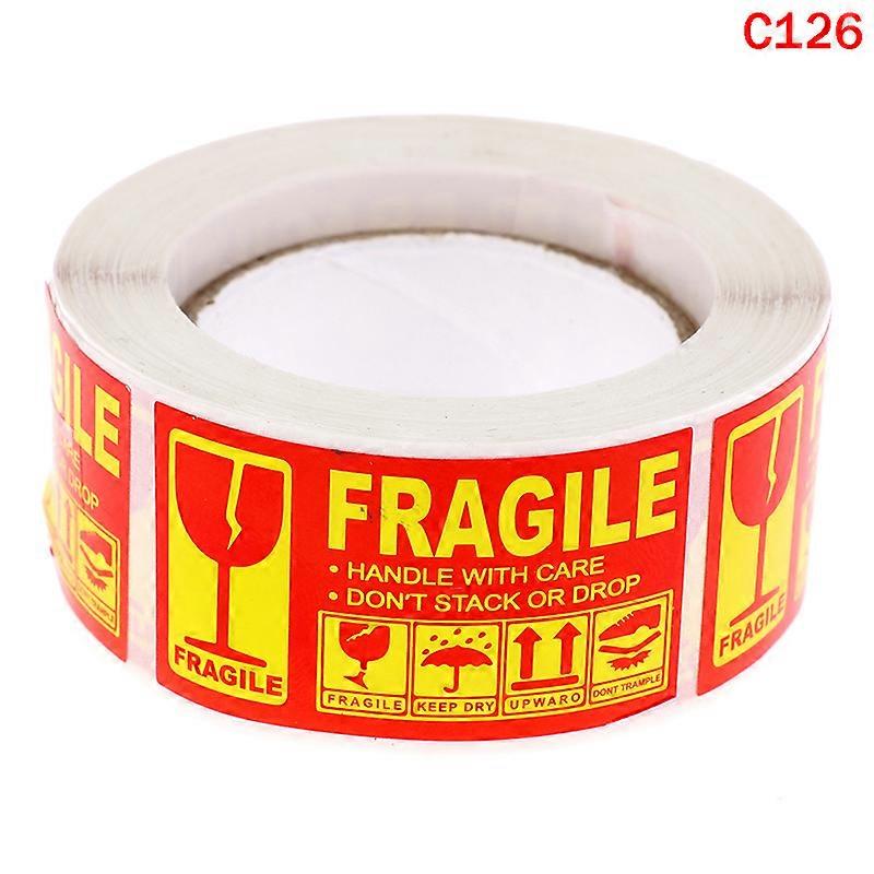 250pcs/Roll Fragile Stickers Handle with Care Thank You Warning Labels Scrapbooking DIY Supplies