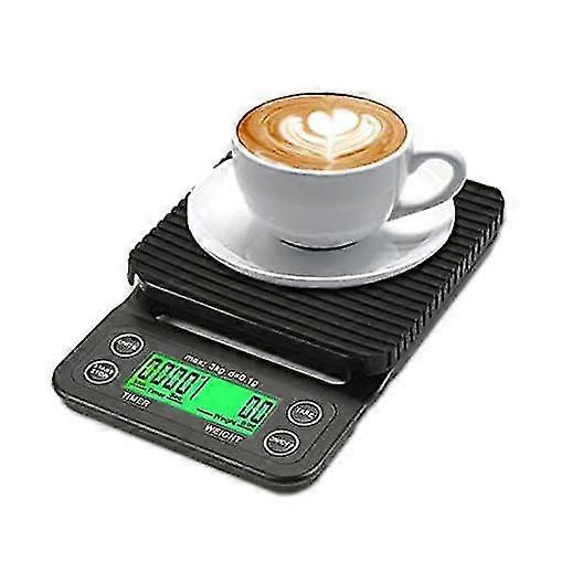 Accurate Electronic Kitchen Scale for Drip Coffee  Premium Gram Weighing  Versatile Cooking Assistant