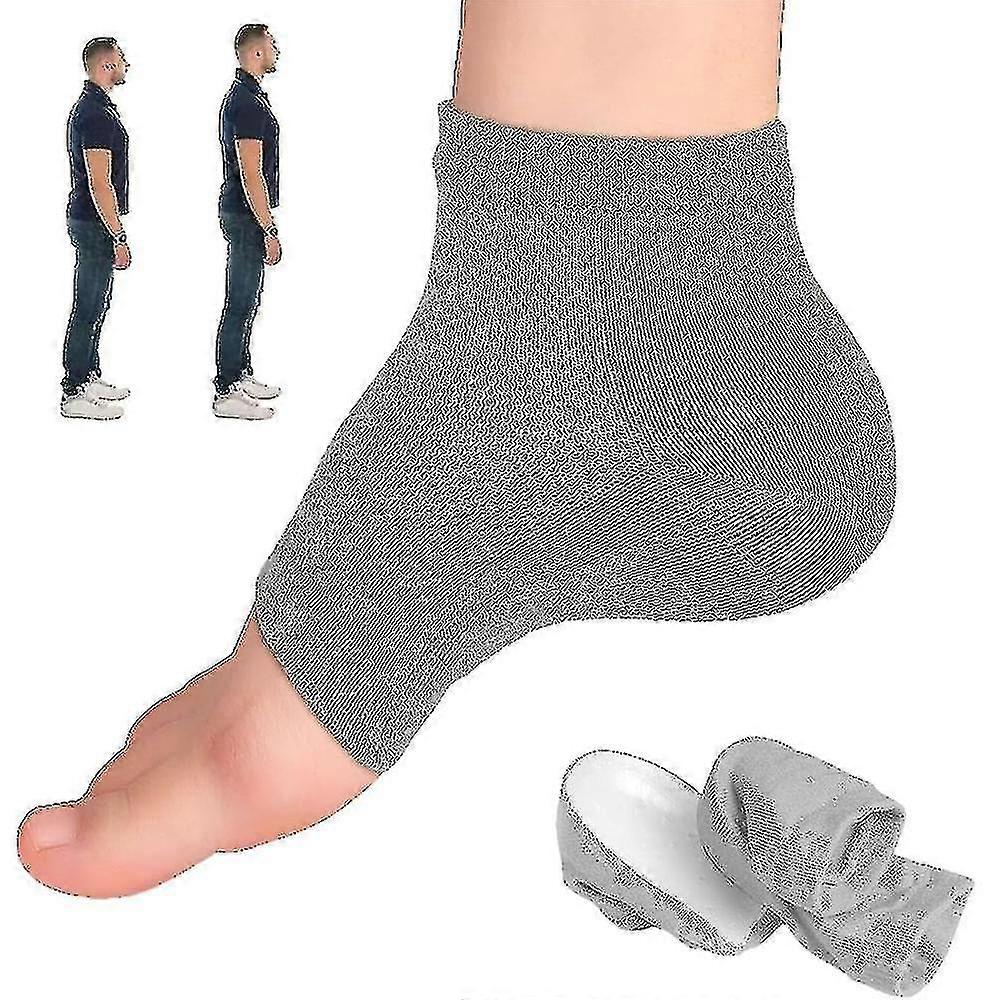 2.5/3.5cm Rizzsoles Height Max Socks, Invisible Design Rizzsoles Height Max Insoles, Breathable Height Increase Insoles