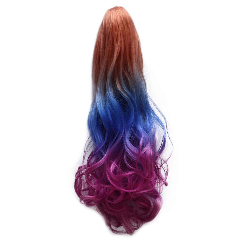 Gradient Ramp Claw Clip Horsetail Wig