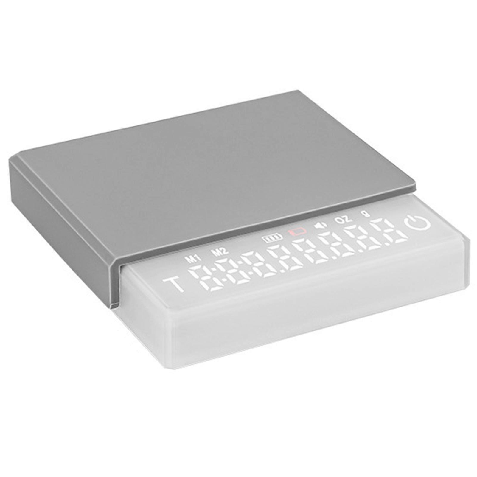 Mini Coffee Scale For Espressos Machine High-Precision Espressos Scale Rechargeable Portable Coffee Scale