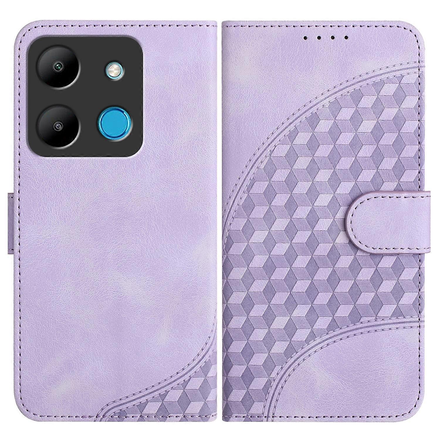 Elephant Embossed PU Case For Infinix Smart 7