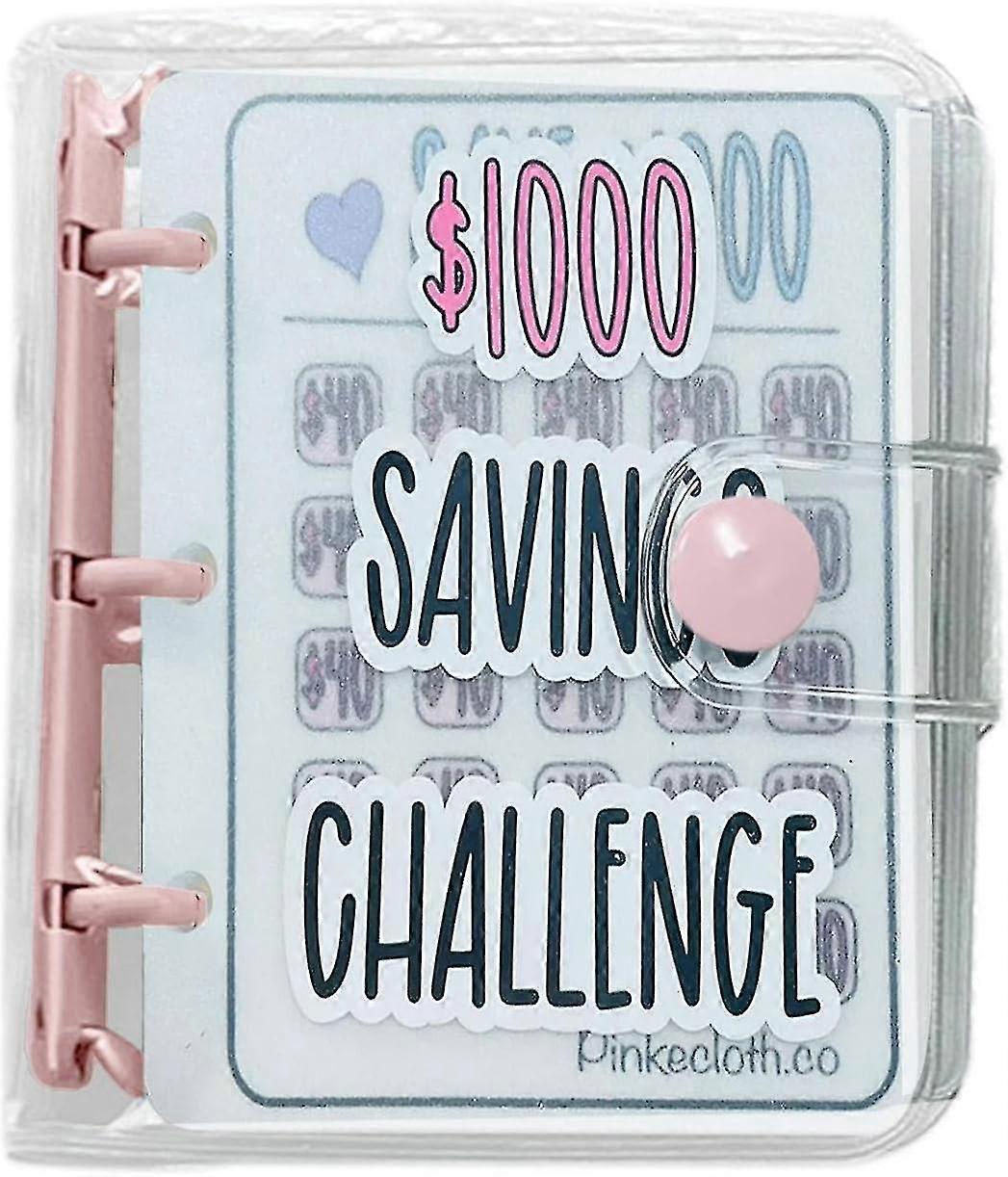 1000 Savings Challenge Binder, Money Saving Binder, Savings Challenges Book With Envelopes, Christmas Gift Envelope Savings Challenge