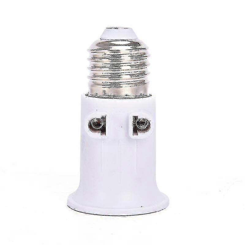 Pbt Fireproof E27 Bulb Adapter Lamp Holder Base Socket Conversion With Eu Plug