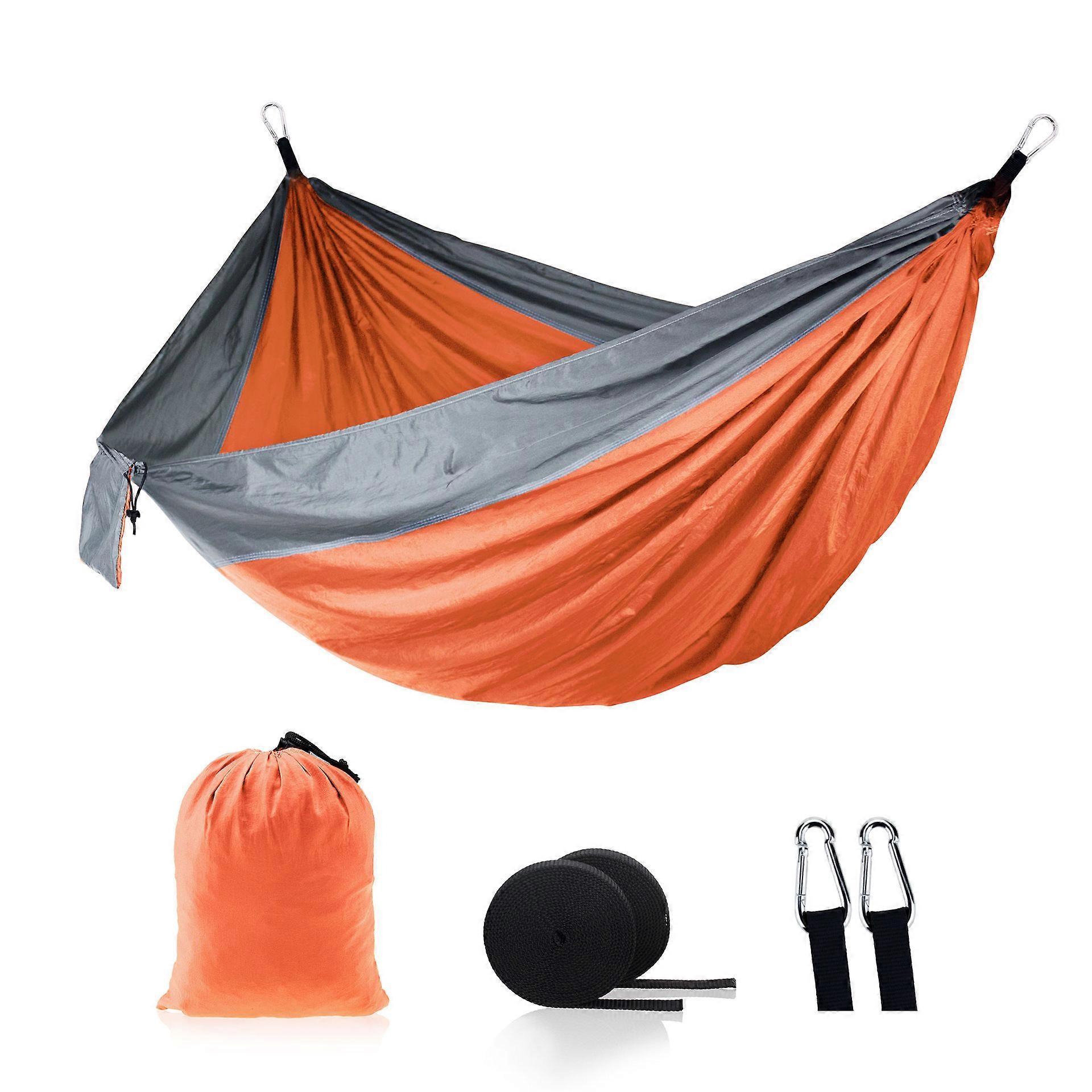 Camping Hammock Double & Single Portable Hammocks With 2 Tree Straps,portable