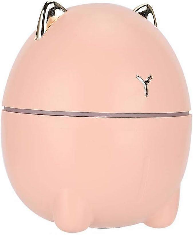 200ml Essential Oil Diffuser, Quiet Mini Desktop Nebulizer USB Air Humidifier Cute Cat Shape Aromatherapy Air Purifier Home Decor Humidifier