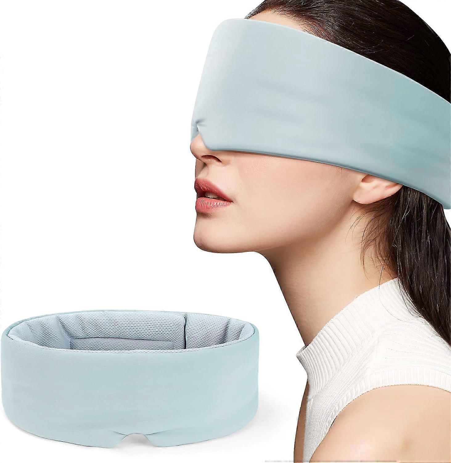 1pc sleep mask for travel yoga nap shift work (style random)