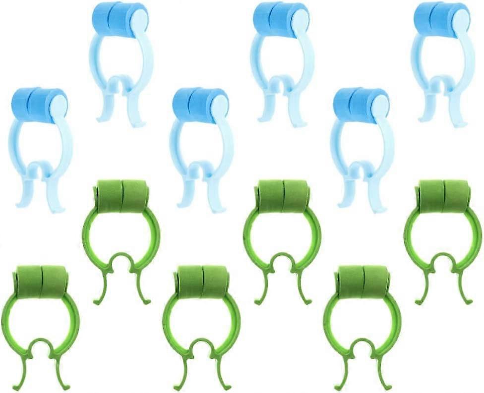 12pcs Stop Nosebleed Nosebleed Clip Nosebleed Plug Nose Clip Therapy OM EVA Foam Nose Clip For Emergency First Aid Accessories Teal