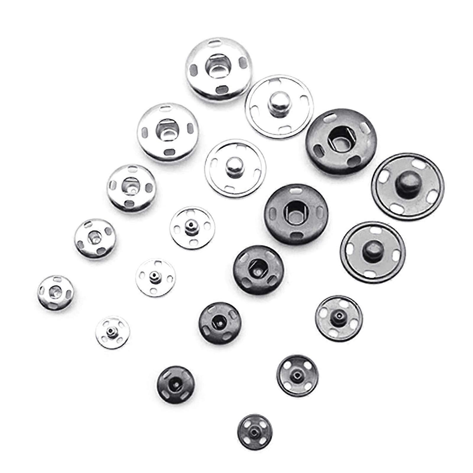 Snap Button Snap Fastener Kit for Leather Metal Button Snaps Clothing Press