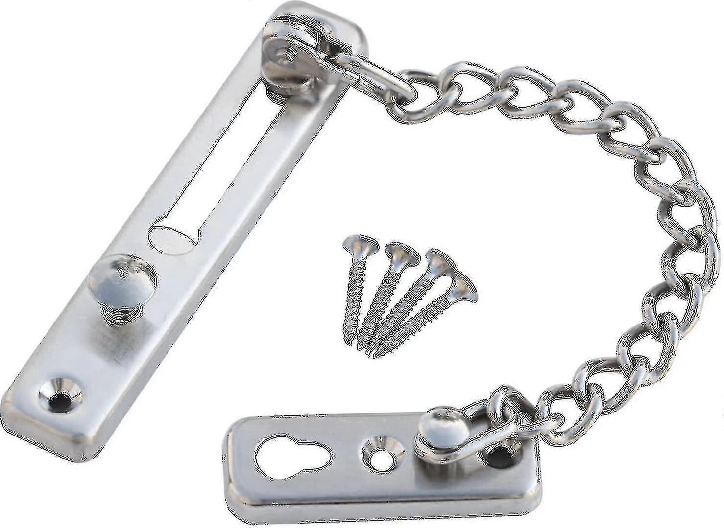 Silver Chain Sliding Security Lock-mxbc
