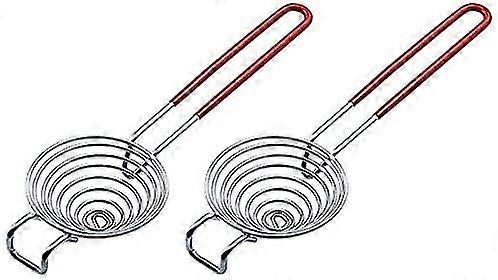Egg Separator, Steel Egg Yolk White Separating Tool,2 Pieces-MXBC