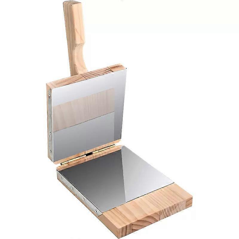 Wooden Dumpling Press Pastry Dough Presser Dumpling Wrapper Pressing Tool