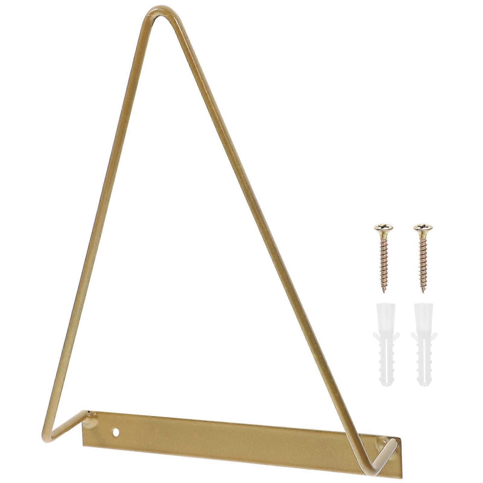 Support mural pour disques vinyles triangulaires