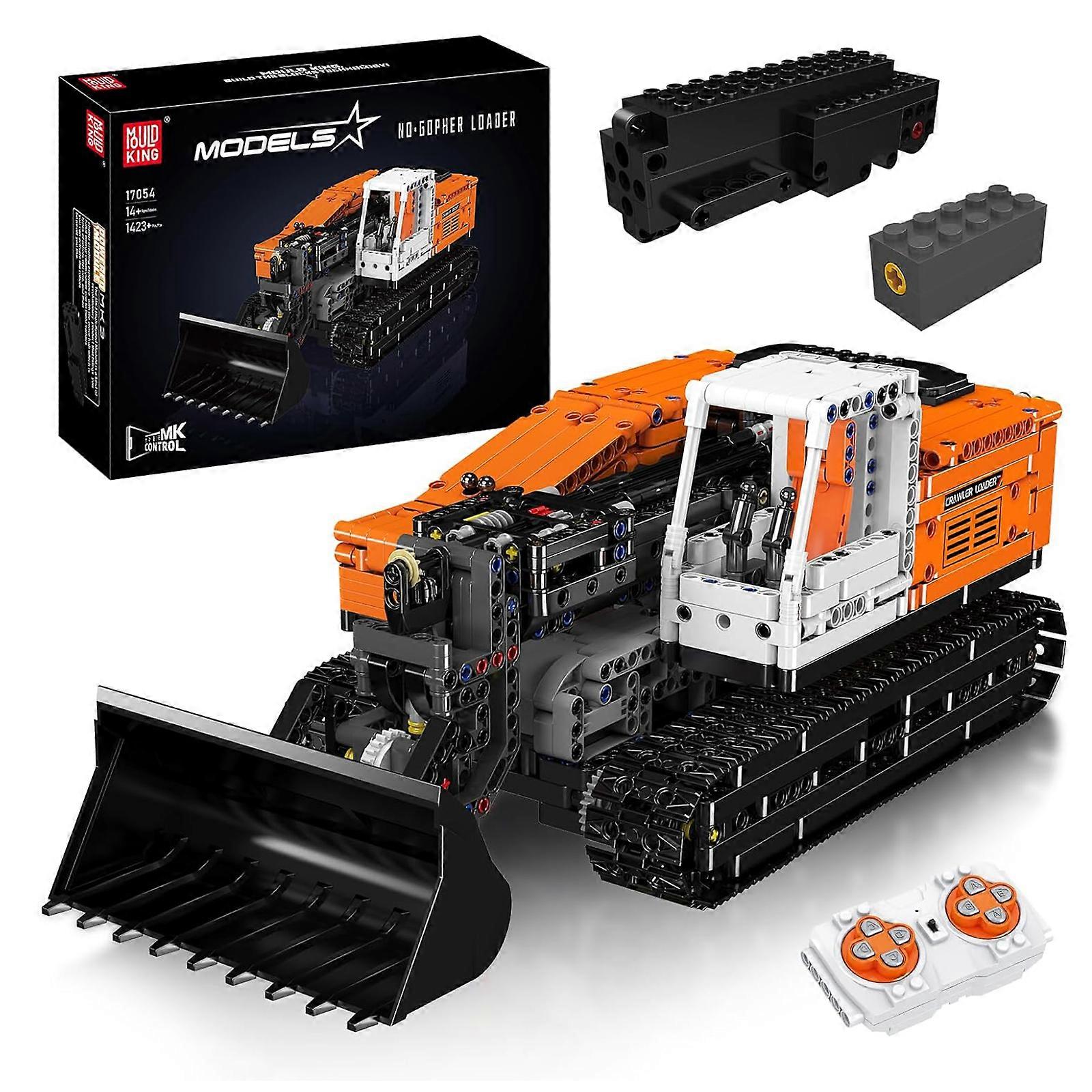 Mould King Gopher Loader Building Sets, 1423 Pieces Loader Building Blocks Kits, Construction Vehicles Gift Toy for Kids Age 8+ /Adult