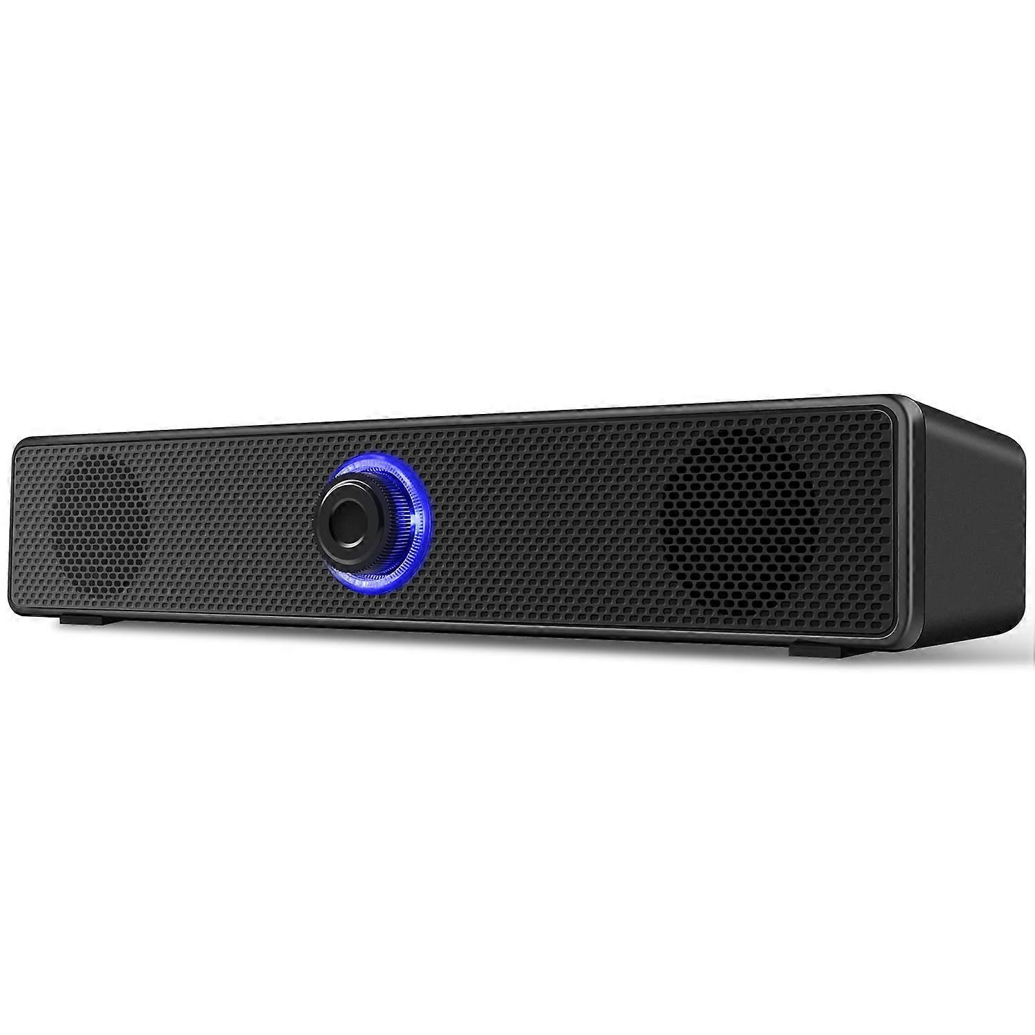 Computer Speakers, USB Powered PC Speakers Wired Stereo Desktop Speakers for Computer, Desktop, Laptop, PC, Pad, Cellphone -GSLHL