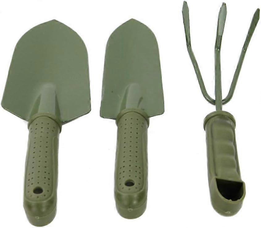 3 Pieces Gardening Tool Set, Garden Potting Tool, Weeding, Cultivation, Grafting, Planter Tool (2*Scoop, 1*Rake Spade)