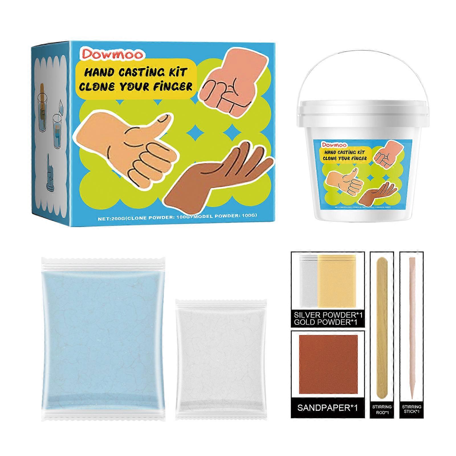 DIY Hand Casting Kit - Create Lifelong 3D Hand Models for Home Decor