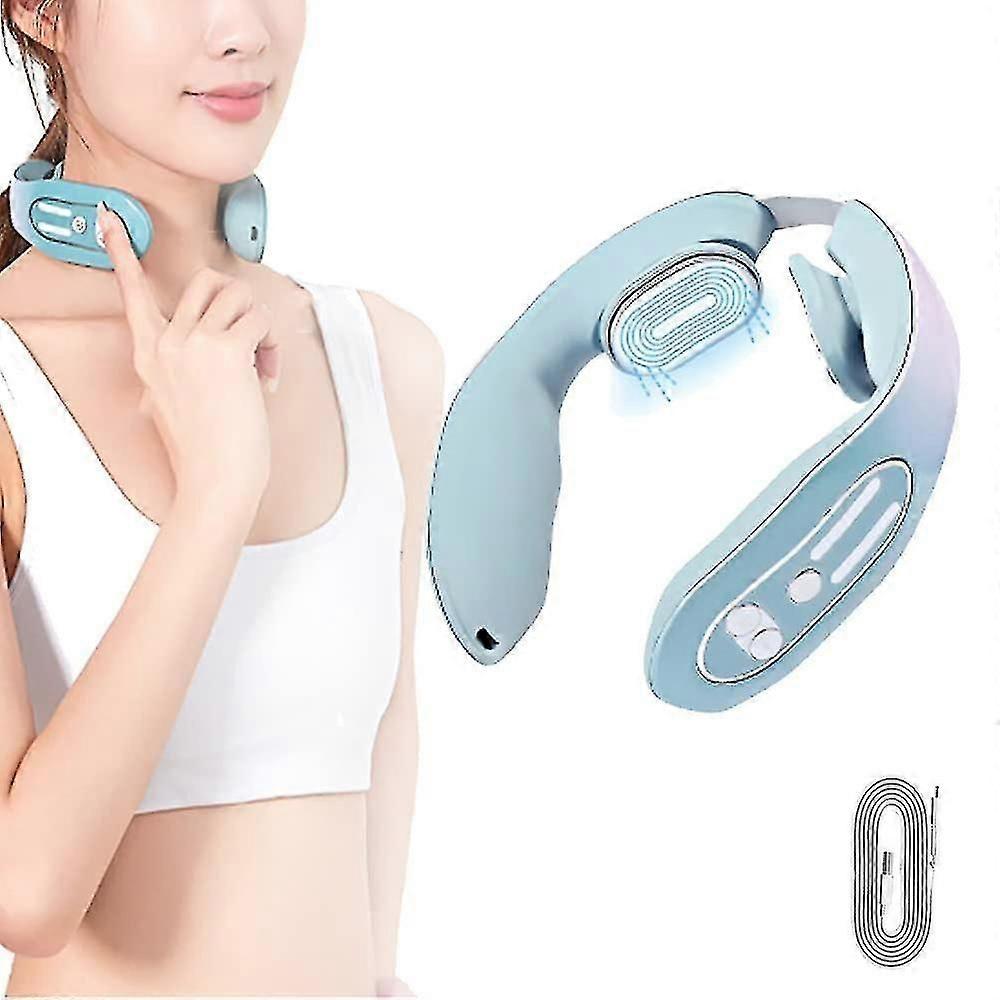 Ems Neck Acupoints Lymphvity Massager Device