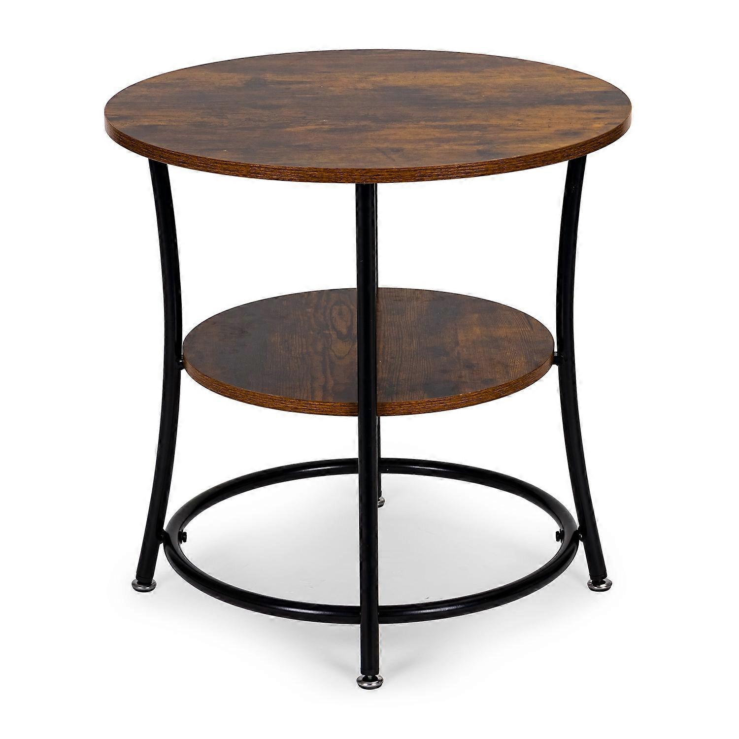 Round Coffee Table Industrial Coffee Table ModernHome