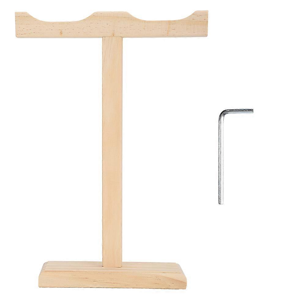 Wooden Parrot Standing Frame with Firm Training Rod for Birds, Durable Bird Play and Exercise Supplies