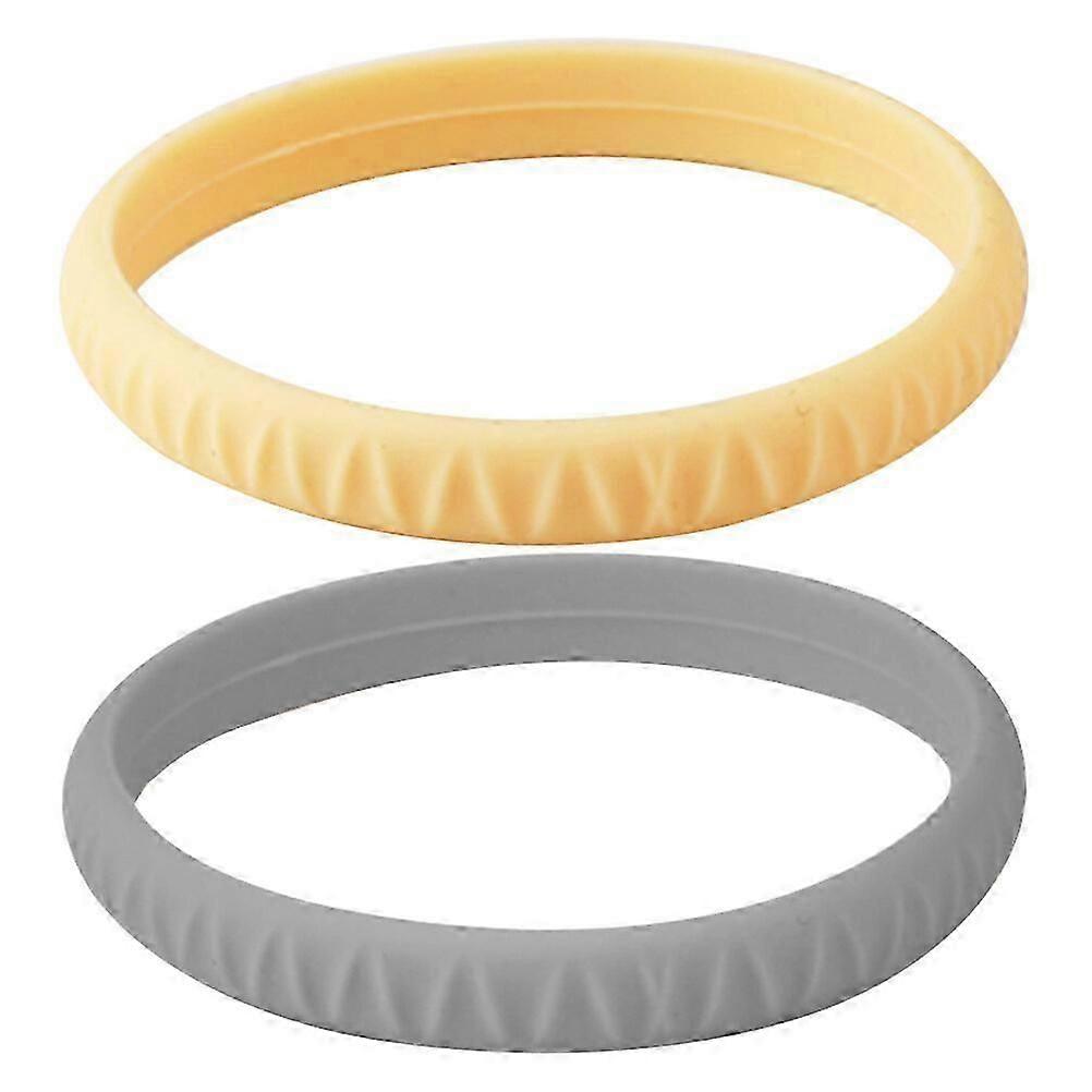 2pcs Patella Knee Strap Basketball Patella Knee Brace Silicone Band Knee Bands