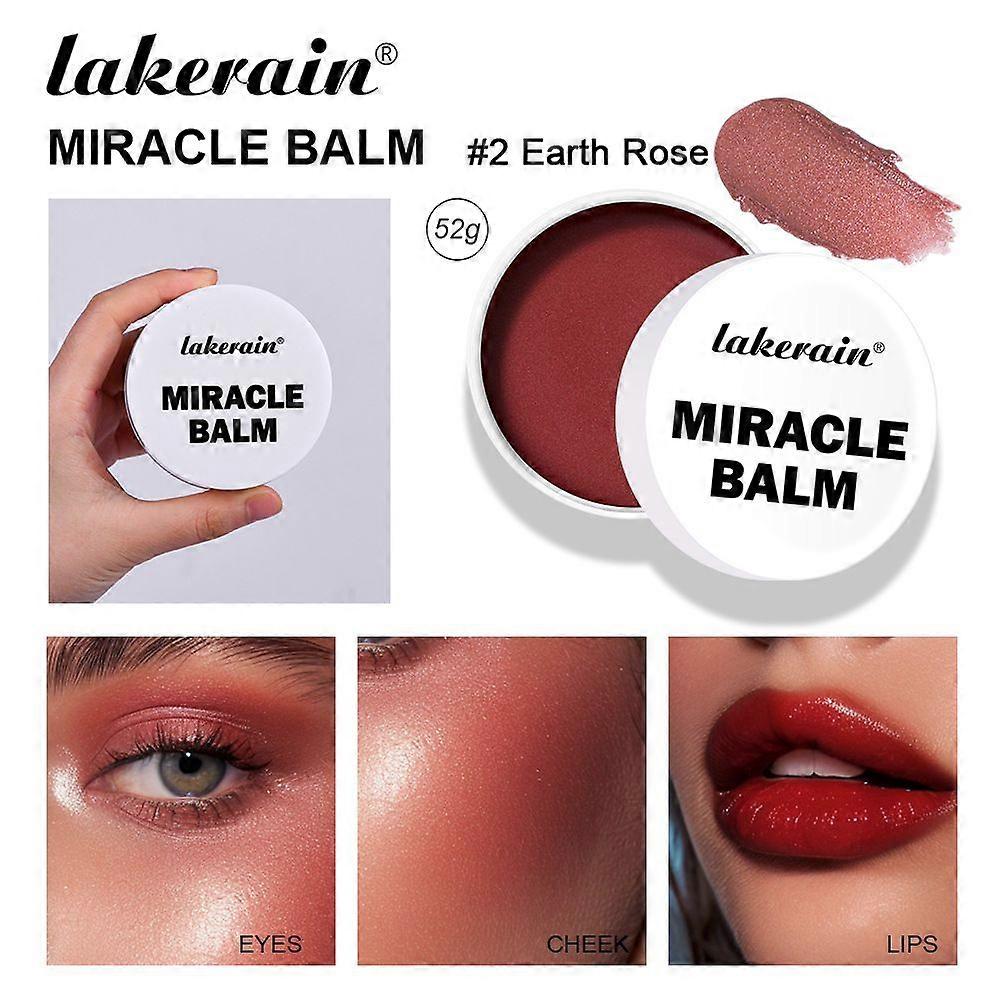Multi-Effect Luster Lip Balm Moisturizing Blush Cream Multi Glow Balm