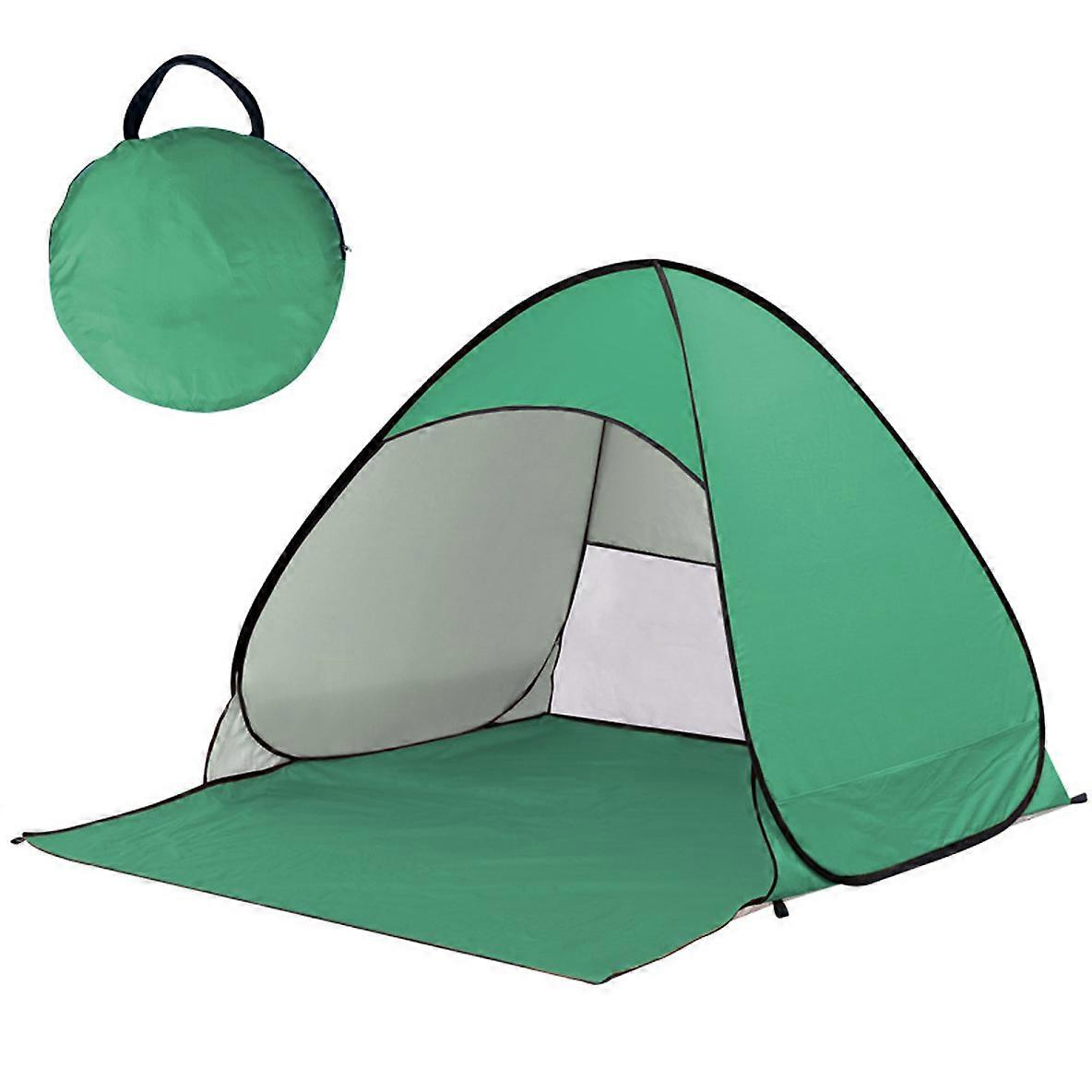 Simple quick-open beach tent - suitable for beaches, lakes, parks
