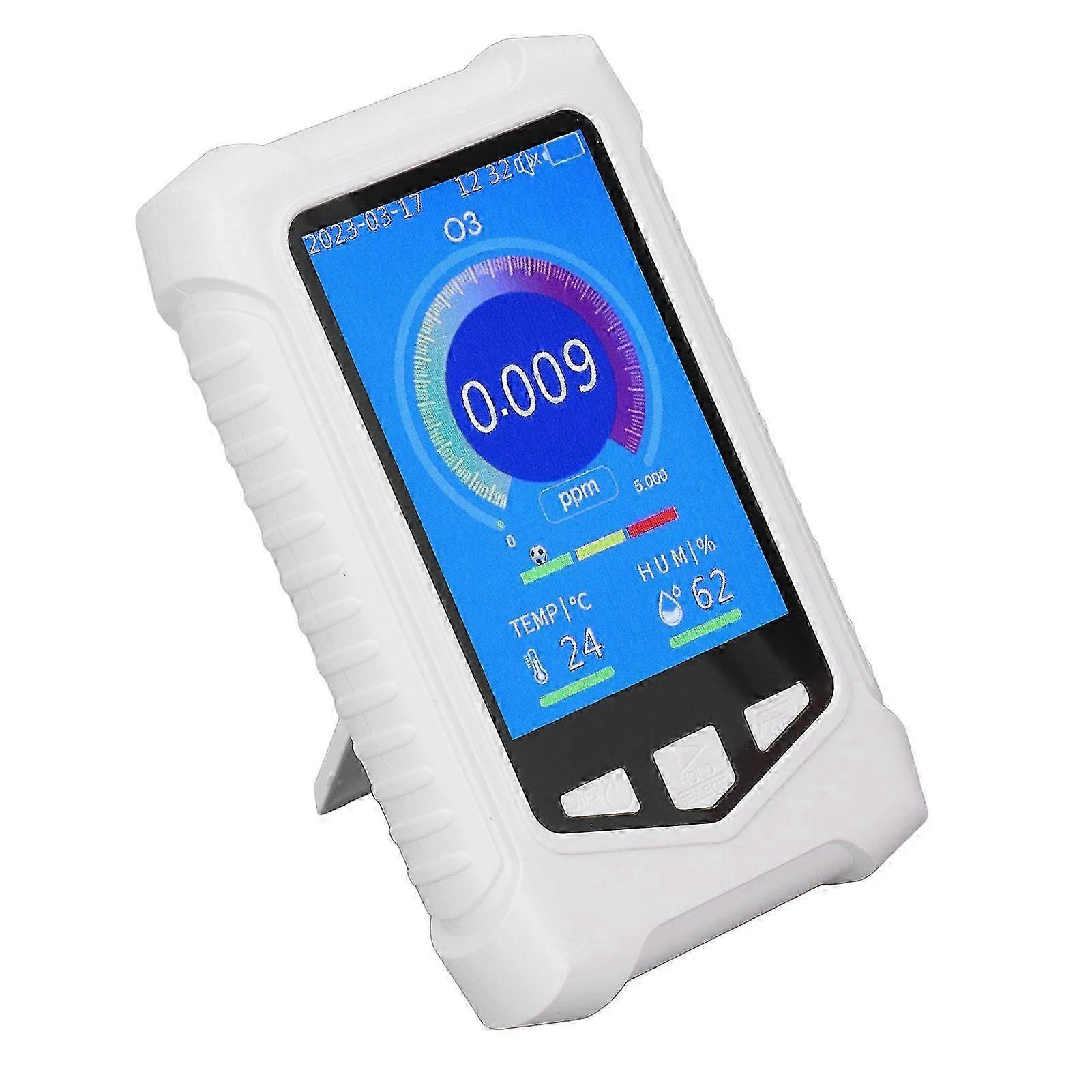 Ozone Meter Detector Handheld Colorful USB Charging Sensitive Air Quality Pollution Monitor for Testing