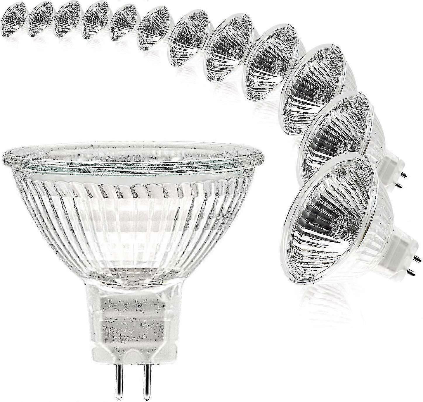 suitable for (6 Pack) 12V 50W Gu5.3 Spotlight Bulb Dimmable for Ceiling Light