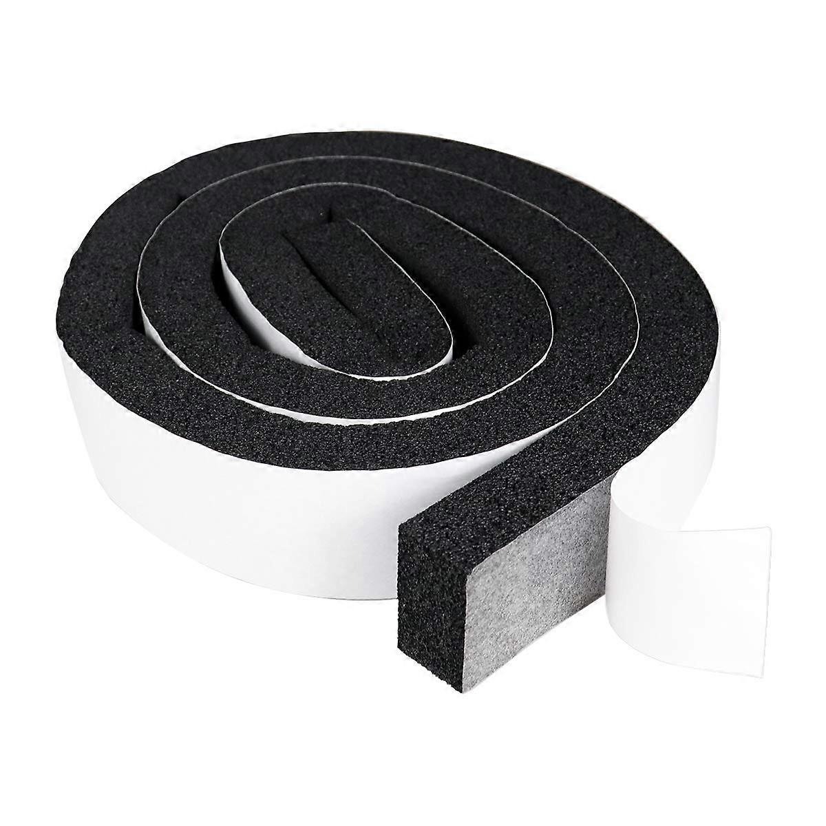 High Resilience Adhesive Weatherseal Window Air Conditioner Foam Strip Insulation for Windows AC 2 Inch Wide X 1 Inch Thick, 6.5 Feet Long