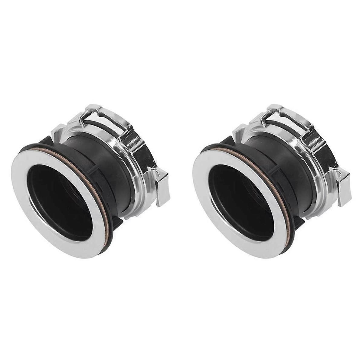 2 PCS Food Waste Disposer Mount Garbage Disposal Sink Flange Kit Detachable Guard for Kitchen
