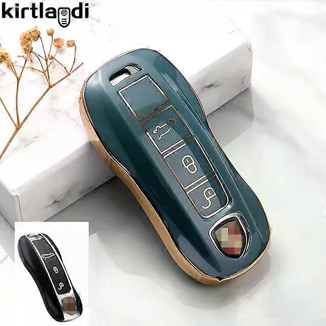 TPU Car Remote Key Case Cover Shell Fob For 911 970 997 991 996 958 918 991  Panamera Carman Macann Bobst Cayenne Boxster MXP