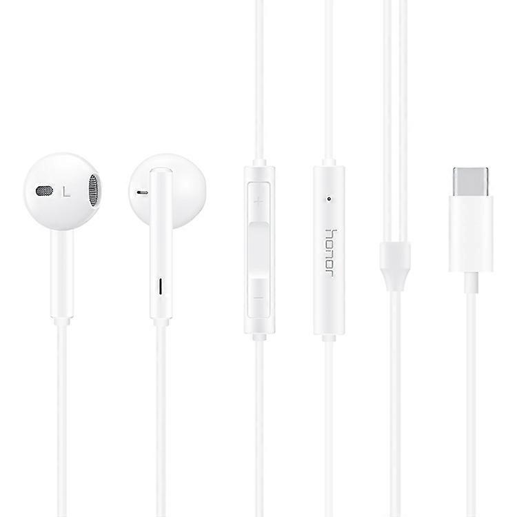 COMPATIBLE Honor AM33 USB-C / Type-C Classic Noise Reduction In-ear Wired Earphone, Support Wire Control & Call