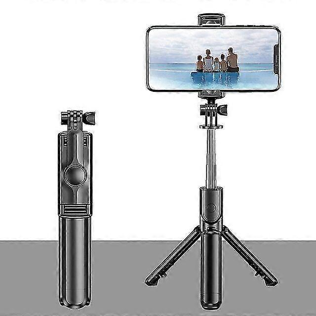 Smartphone Selfie Stick Handy Bluetooth Stativ 3 in1 Tripod Selfie Selfie-Stange