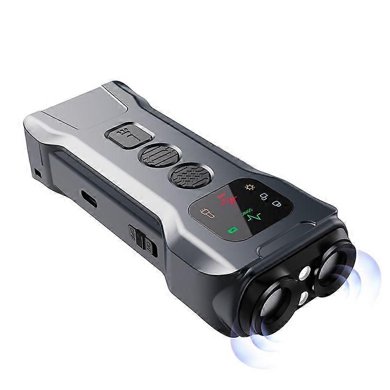 P9 Dog Bark Deterrent Devices Smart Ultra-Sonic Anti-Barking Device with LED Lights Rechargeable Barking Stopper Trainer Indoors Outdoors