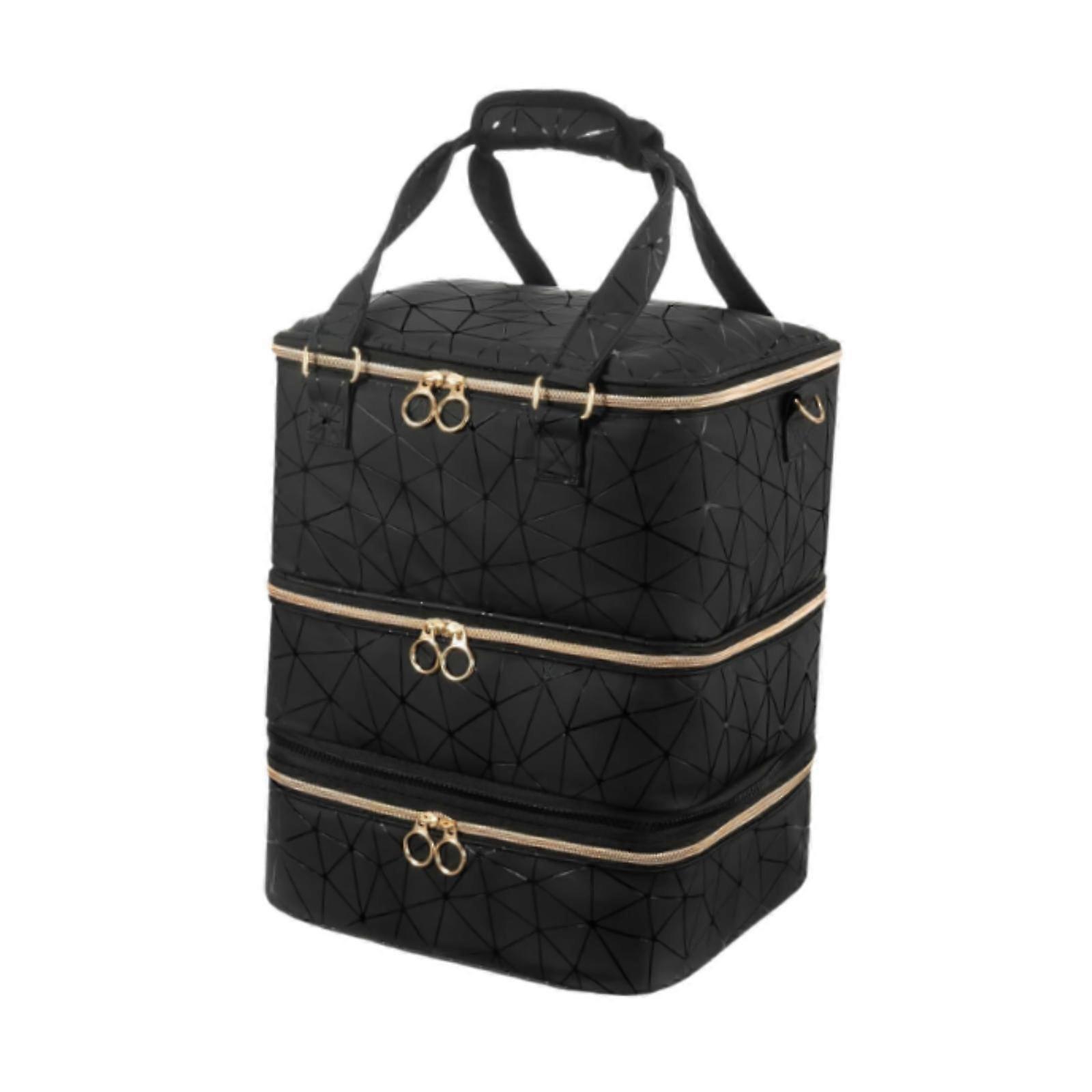 マニキュアオーガナイザーバッグポータブルマニキュアツールネイルランプ