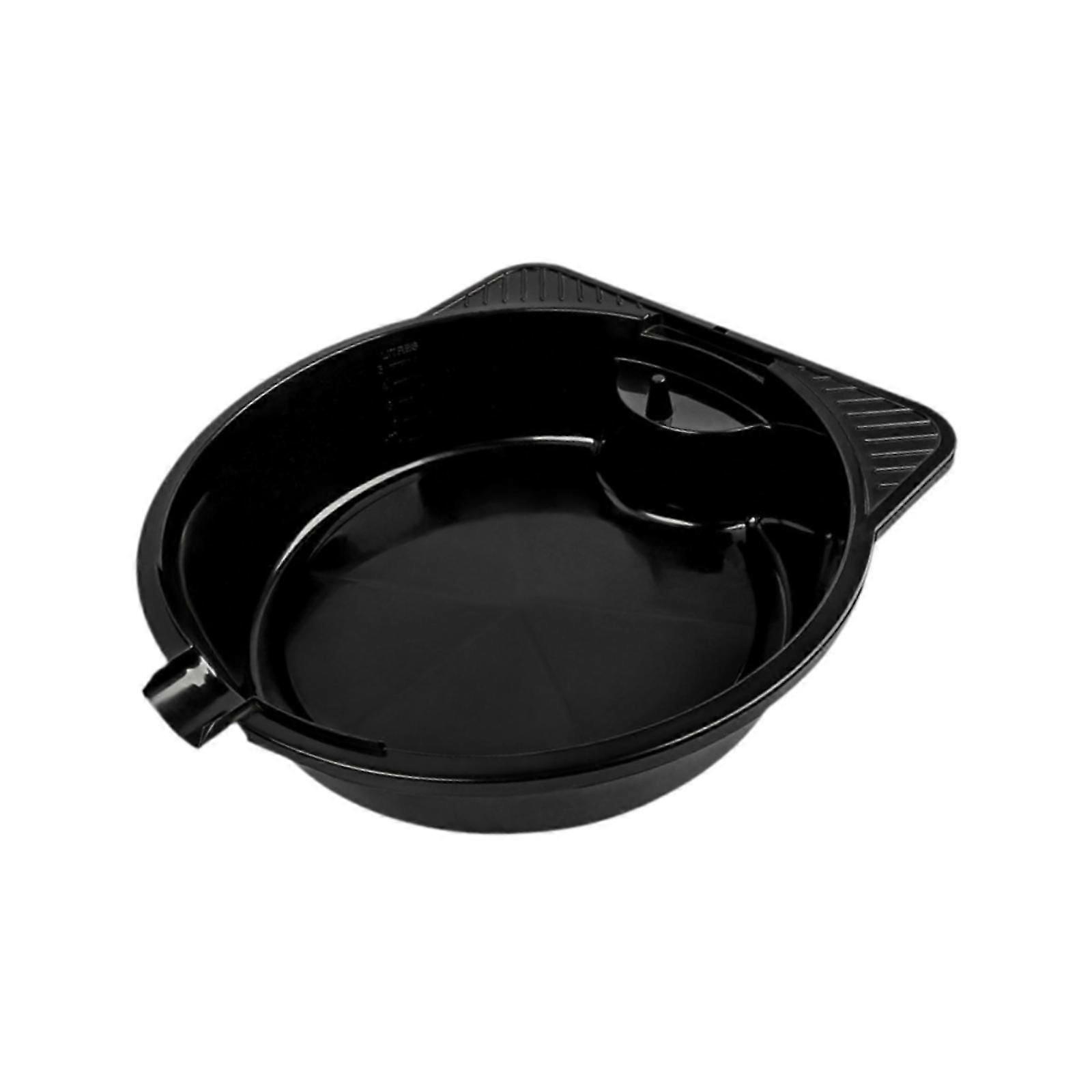 Oil Drain Pan Built in Scale Professional Car Maintenance Tool Anti Splash 5L