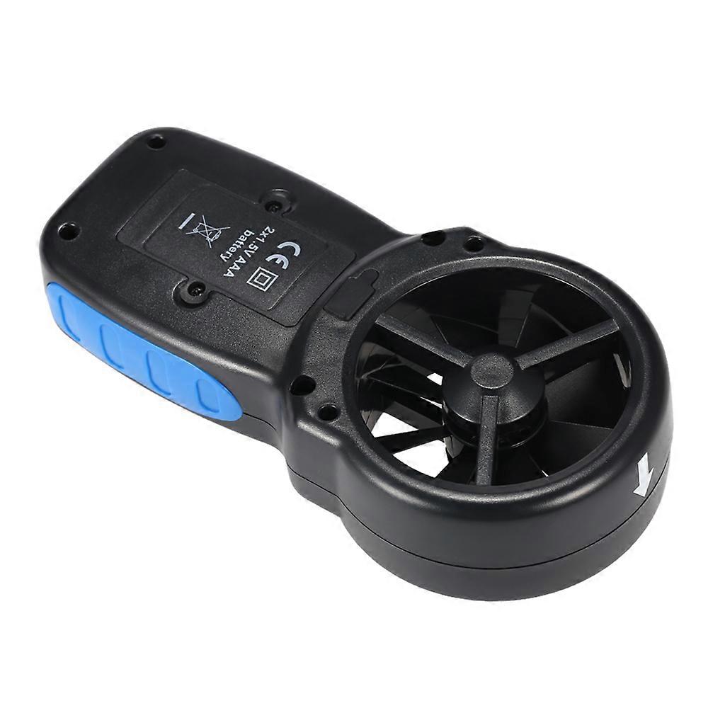 HoldPeak HP-866B Mini LCD Digital Anemometer Wind Speed Air Velocity Temperature Measuring with Backlight
