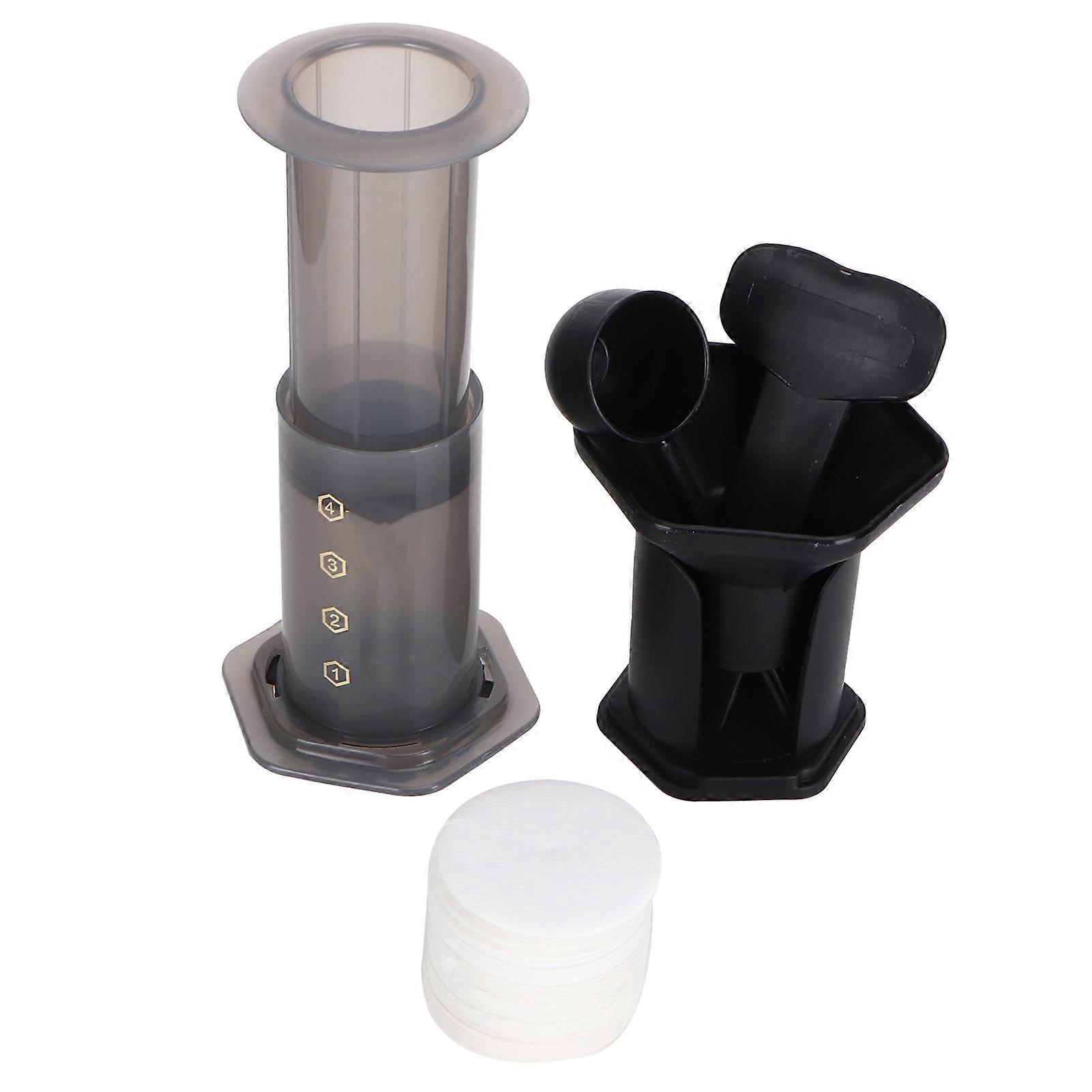 Coffee Press Drip Coffee Maker For Home Use Household Coffee Machine With 400 Pcs Filter Paper