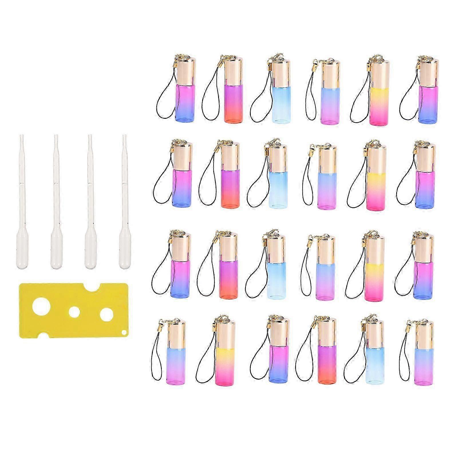 29pcs Roller Bottles Perfume Bottle Essential Oil Bottle Roll-on Bottles
