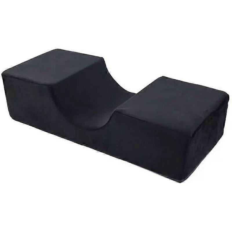 Beauty Salon Memory Foam Pillow, Ergonomic Design For Various Sleeping Positions, Velvet Pillowcase With Removable Washable Cover