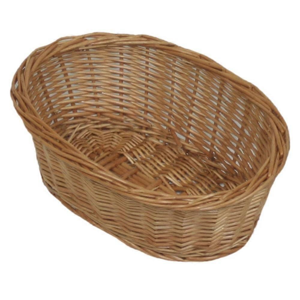 Mini Small Oval Wicker Tray