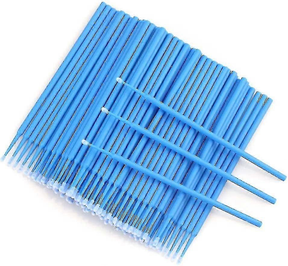 200pcs Micro Applicators Brushes Disposable Eyelash Extension Swabs For Eyelashes Extensions