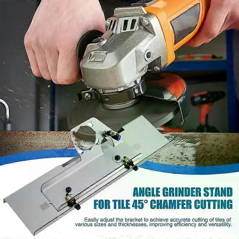Angle Grinder Tile Chamfering Stand Safe & Sturdy Power Angle Grinders Precise Grinder Holder Angle Grinder Stand