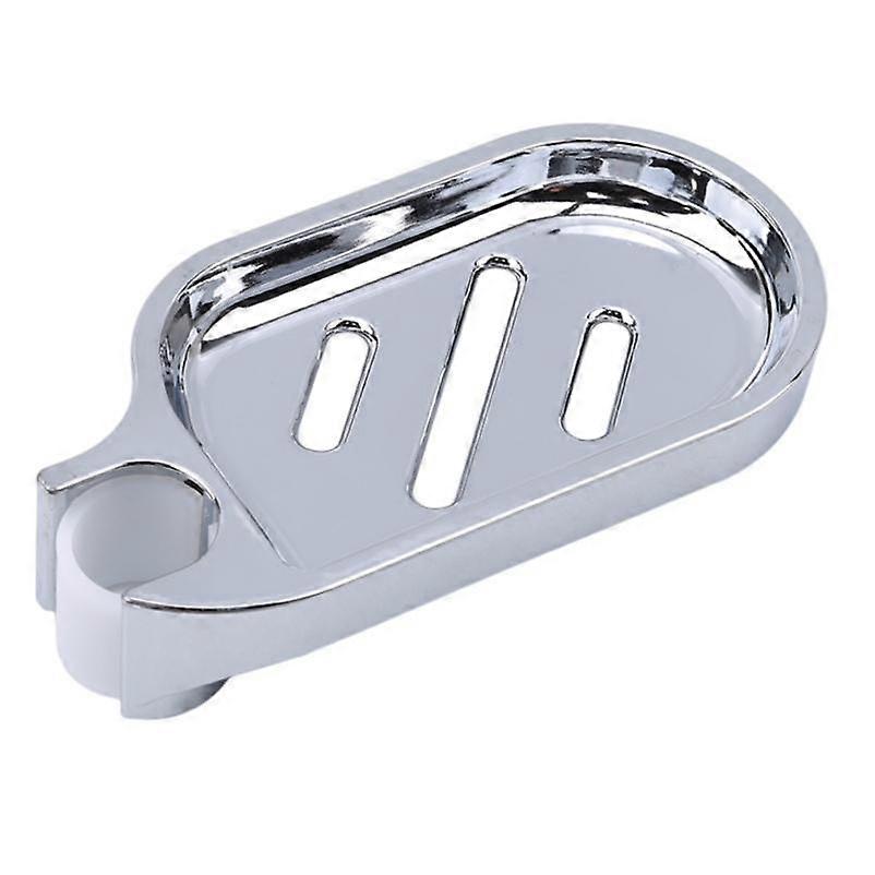 Holder Adjustable Shower Rod Slide Bathroom Gadget Soap Pallet Shower Soap Dish
